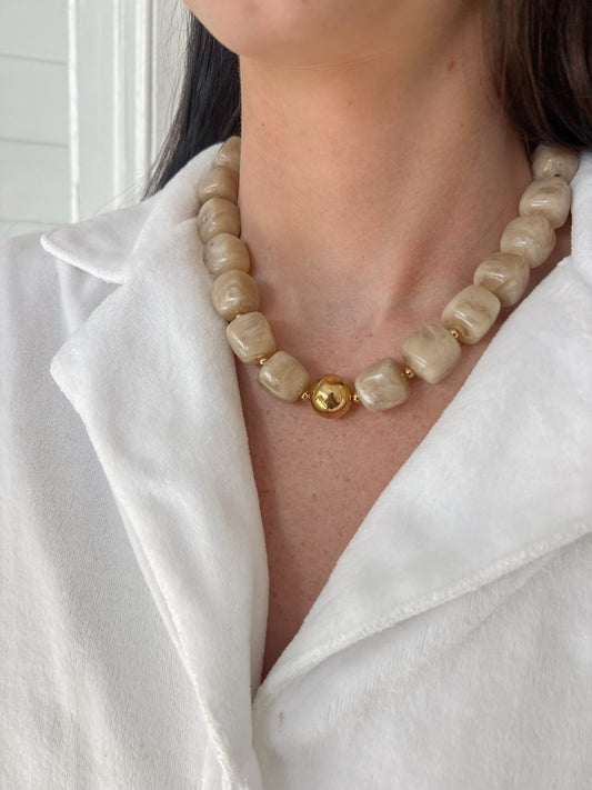 Fisher Chunky Necklace