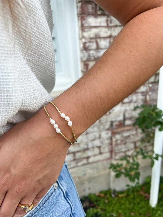 Paige Pearl Bracelet