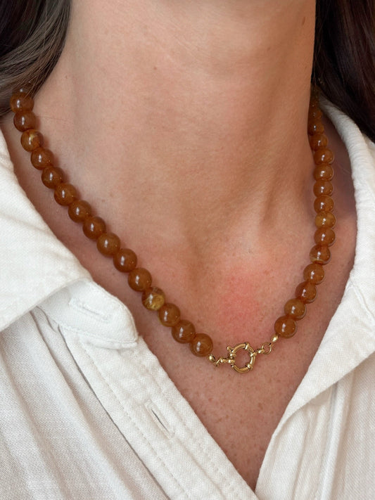 Cassia Beaded Necklace