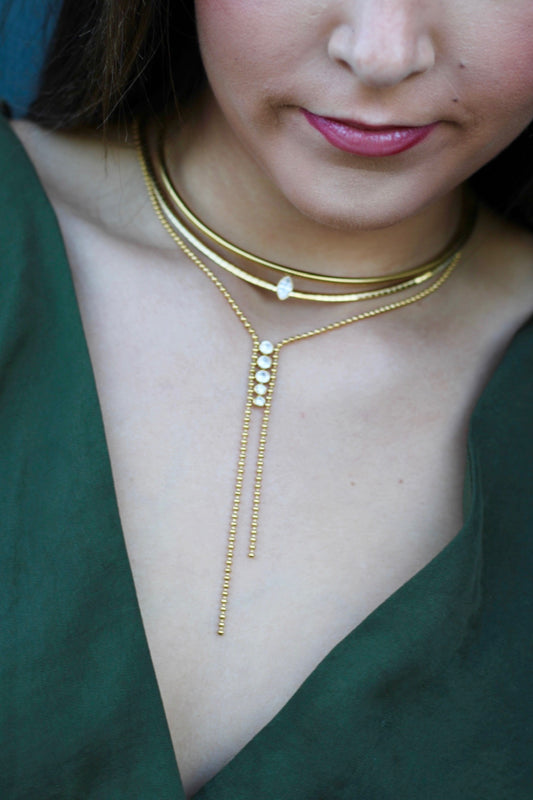Tatum Lariat Necklace