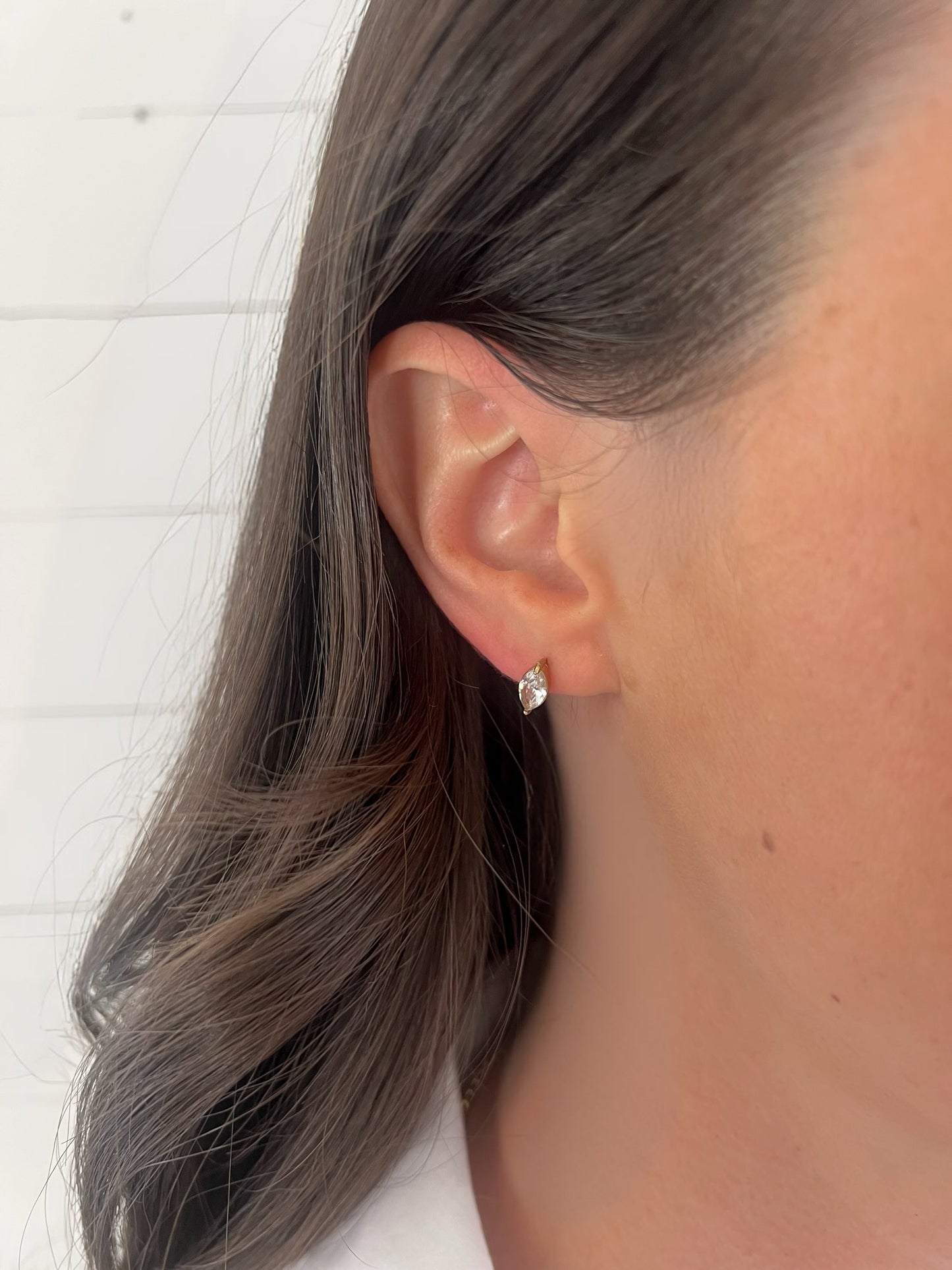 Dainty Diamond Studs