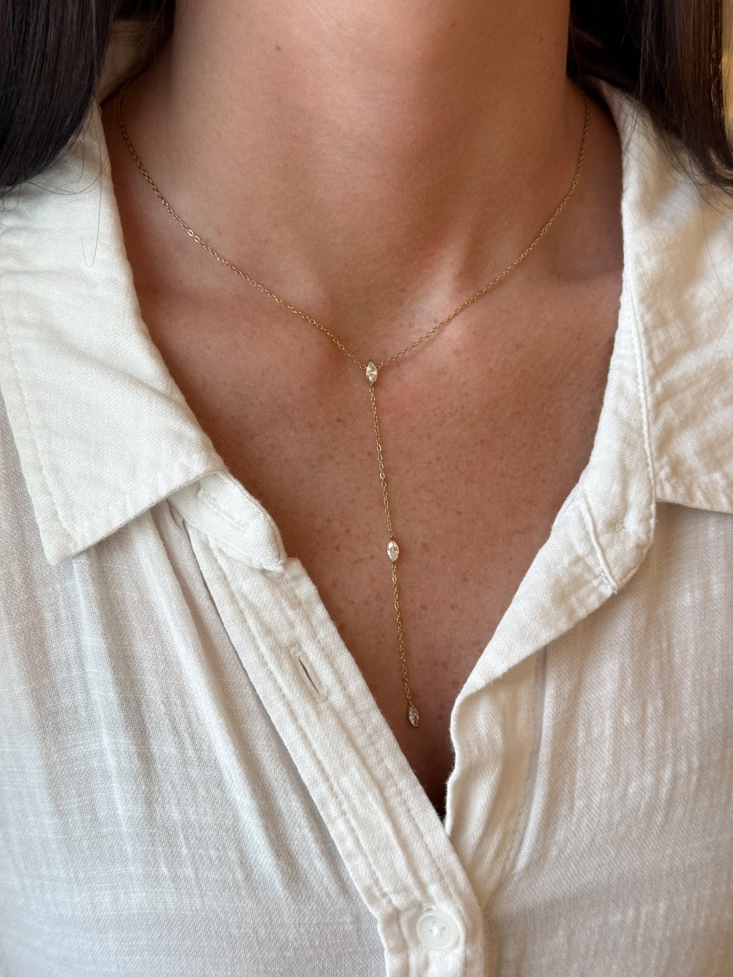 Celeste Lariat Necklace