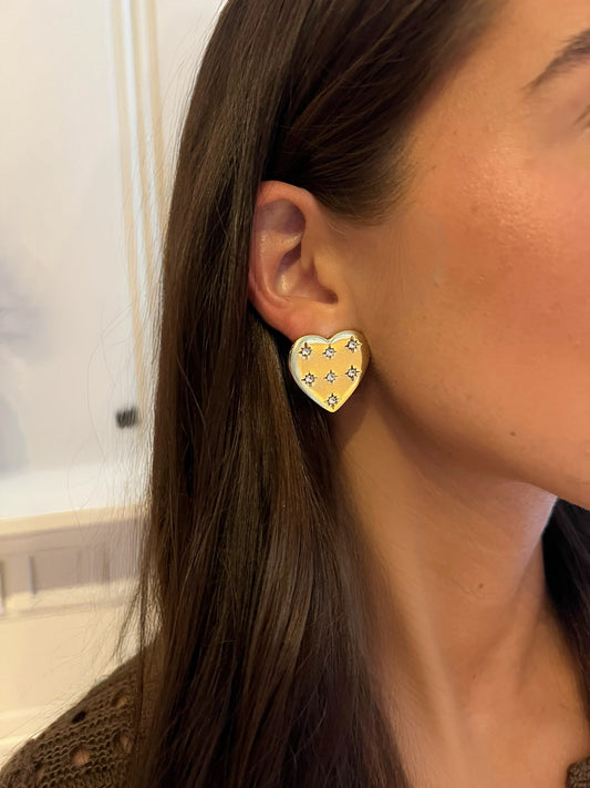 Maeve Heart Earrings