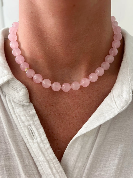 Palm Beaded Necklace