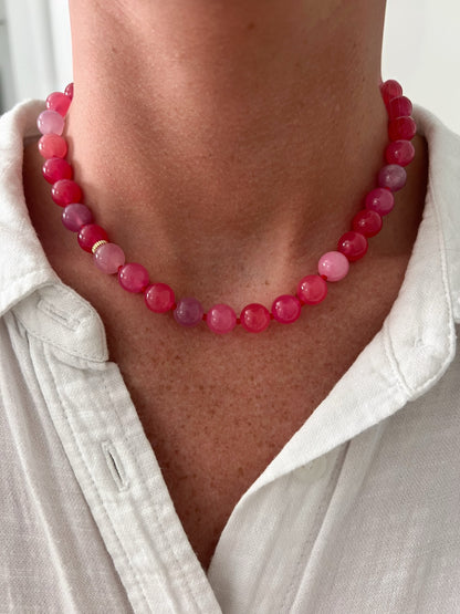 Palm Beaded Necklace
