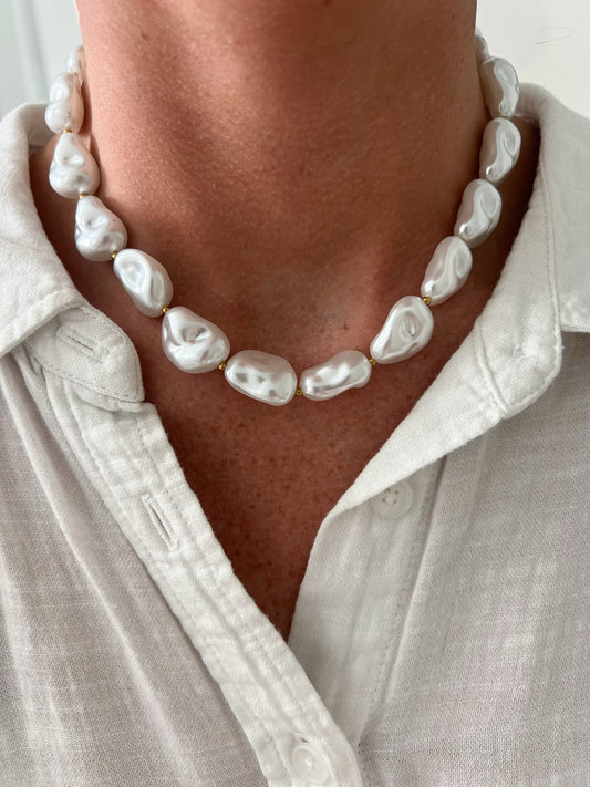 Baroque Pearl Necklace