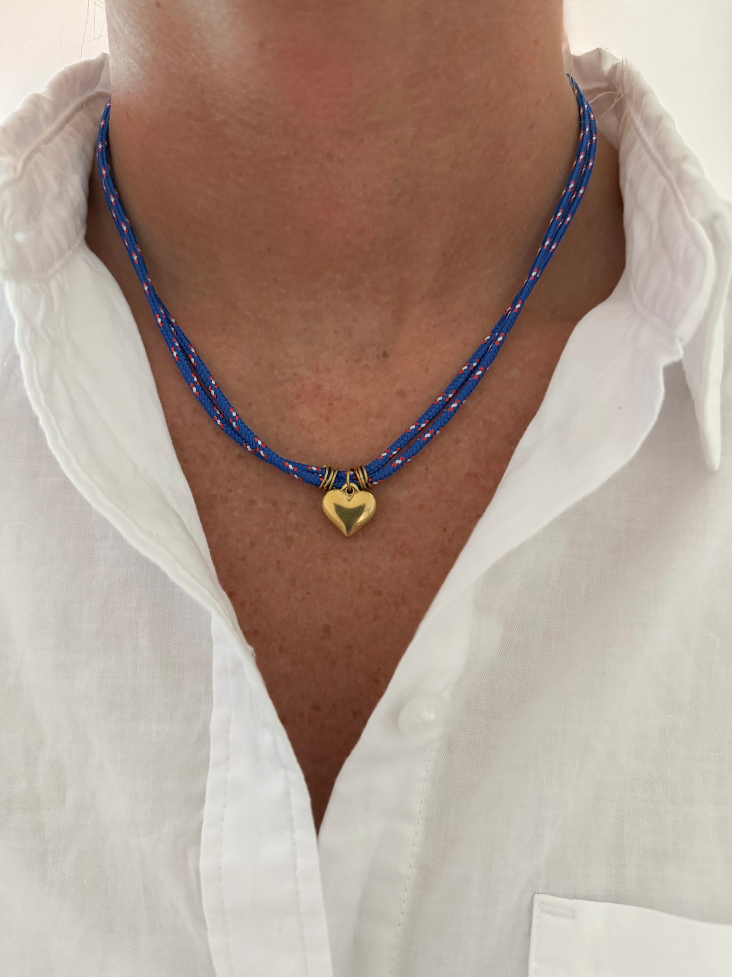 Heart Cord Necklace