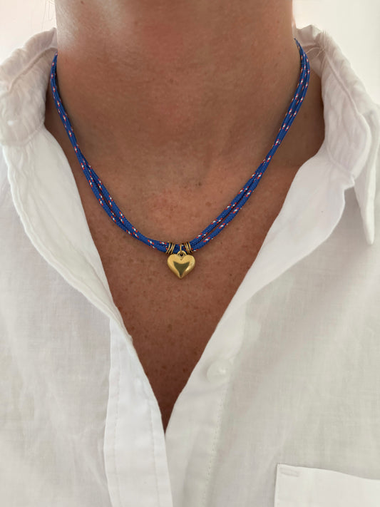 Heart Cord Necklace