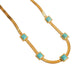 Turquoise Gold Necklace