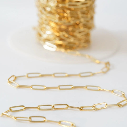 Dainty Paperclip Chain