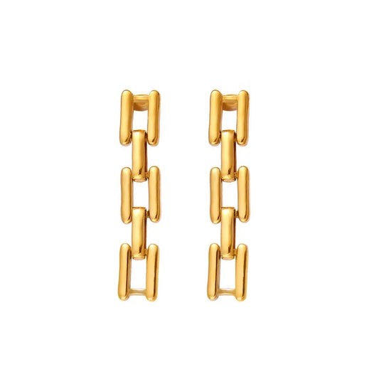 Statement Link Earrings